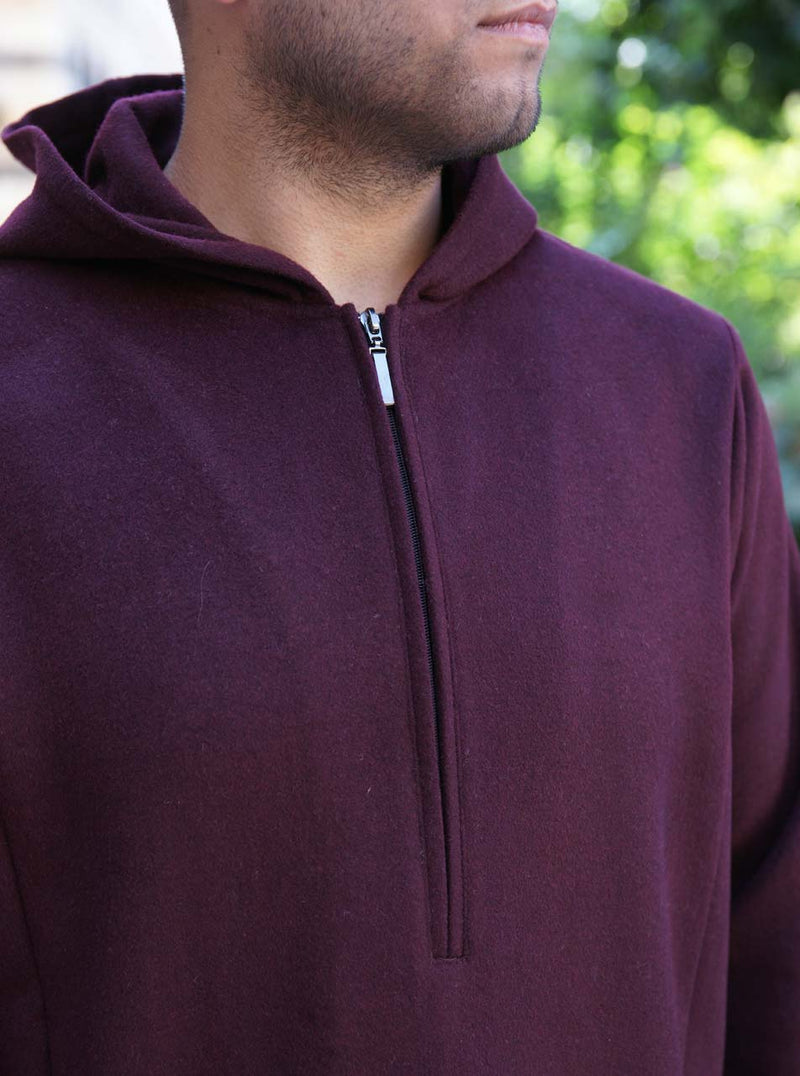 Wool Hooded Sweater