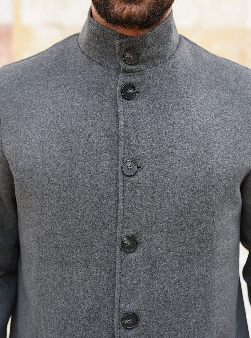 High Collar Wool Jubba