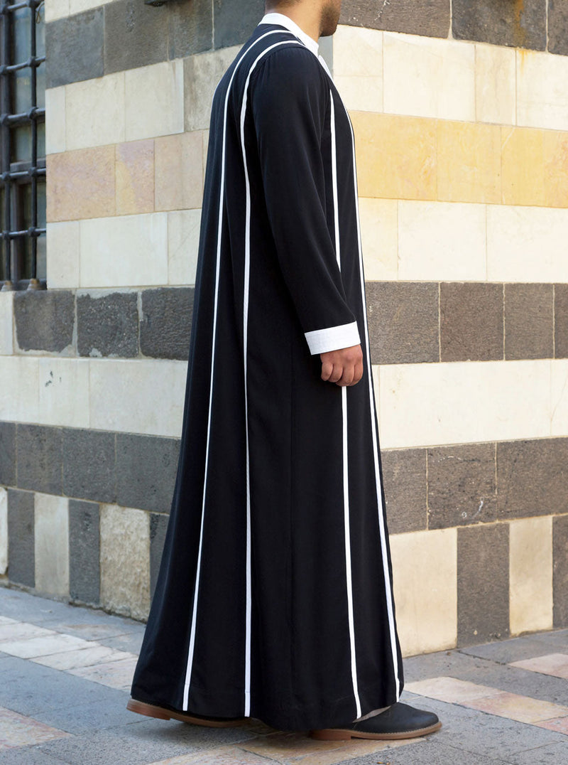 Contrast Trim Thobe