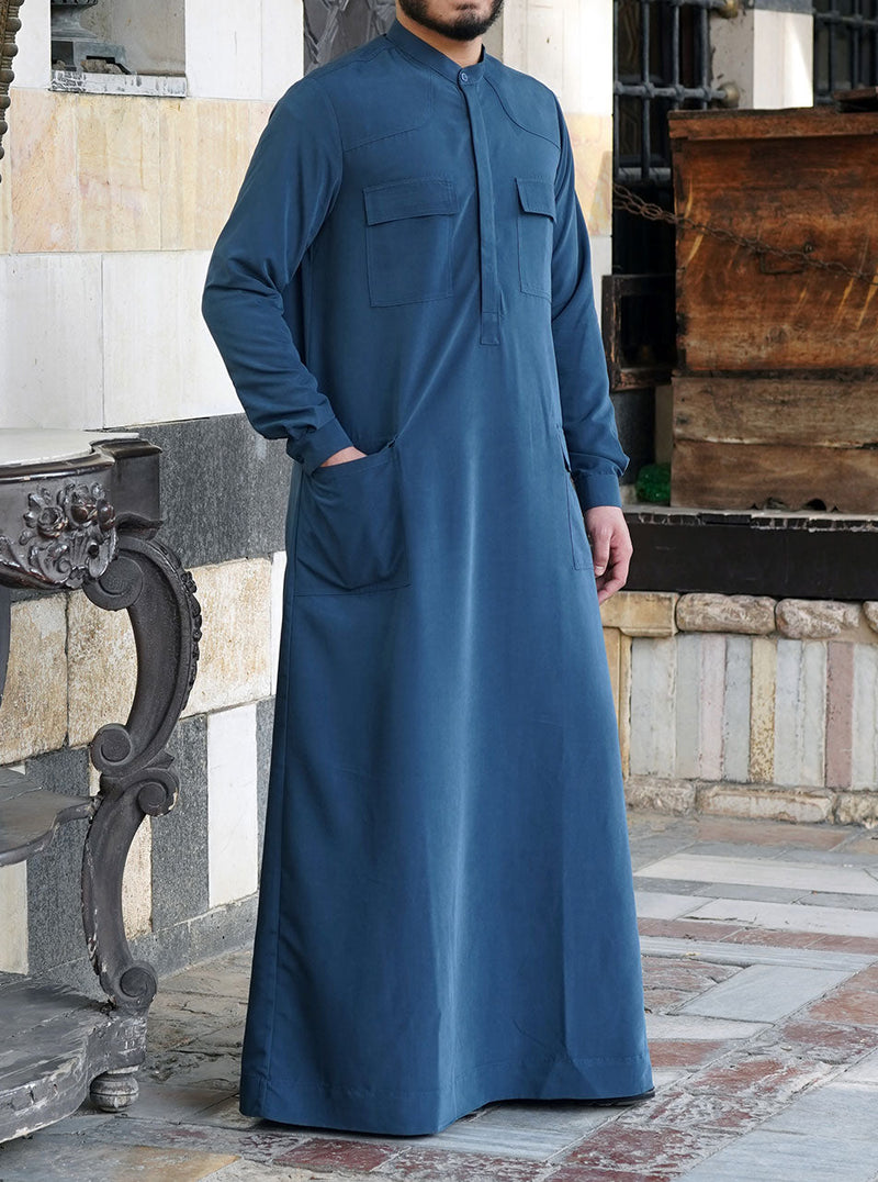 ثوب بجيوب