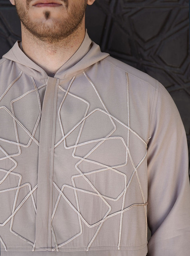 Twine Embroidered Thobe