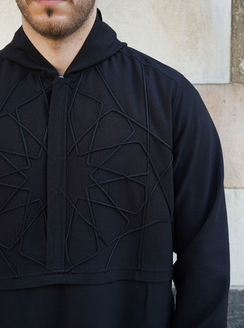 Twine Embroidered Thobe