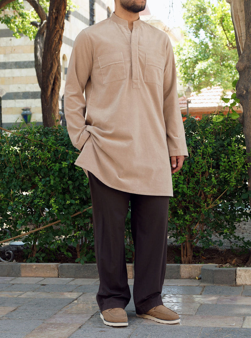 Corduroy Pocketed Tunic