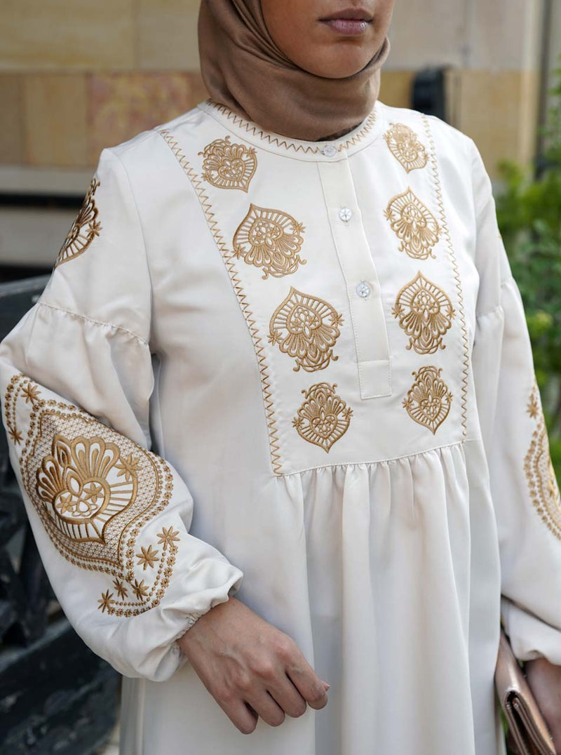 Hasanah Embroidered Tunic