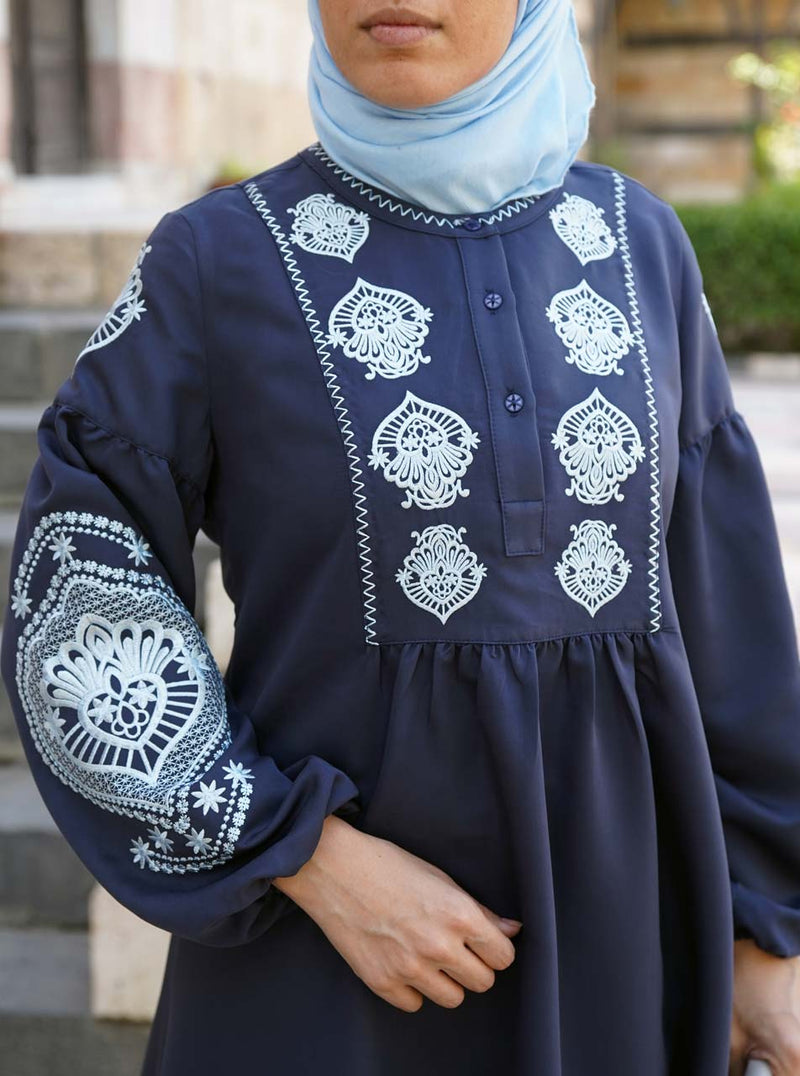Hasanah Embroidered Tunic