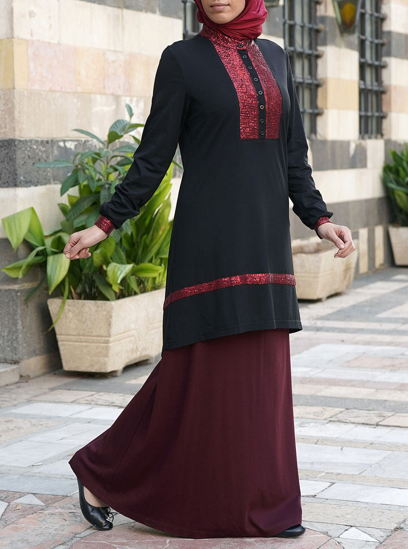 Sequined Tunic