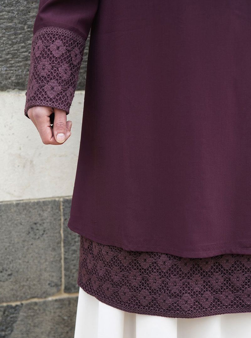 Lace Double Layered Tunic