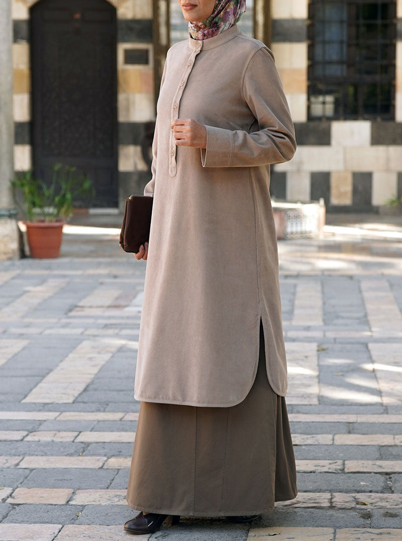 Corduroy Cotton Midi