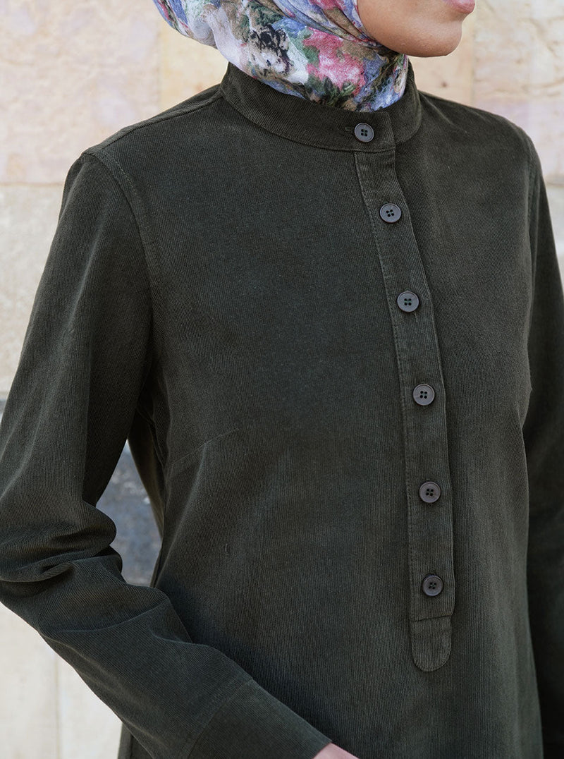 Corduroy Cotton Midi