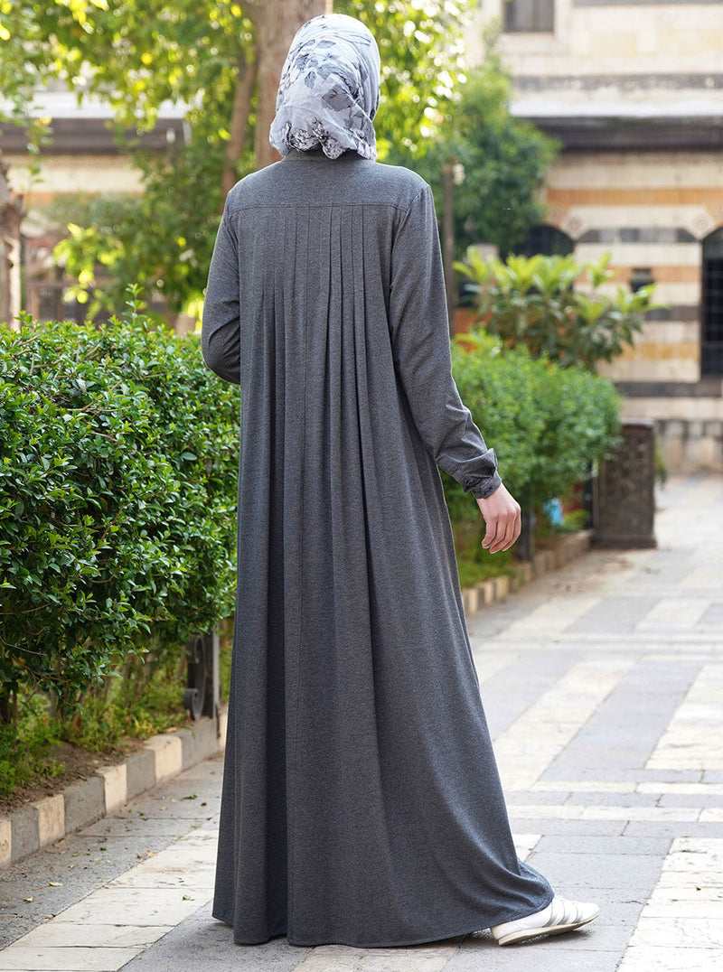 عباية جيرسي بكسرات