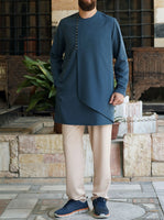 أزرق مخضر قاتم