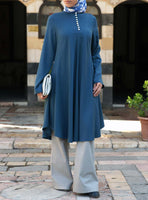 أزرق مخضر قاتم