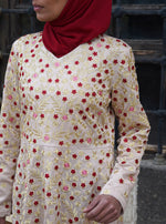 فستان عباية جنة المطرز