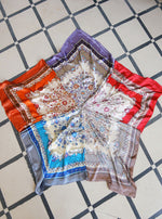 حجاب مربع بنمط عثماني